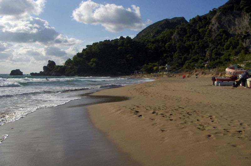 Corfu Glyfada beach tour
